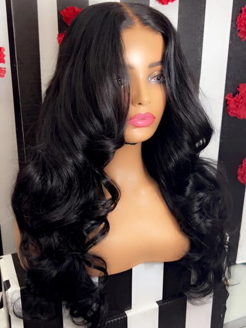 2x6 HD closure wig Raw hair